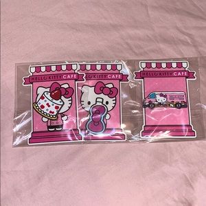 RARE Hello Kitty Cafe Pin Set